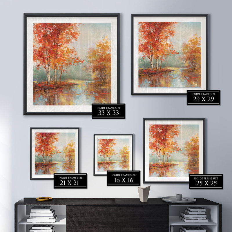 " Autumn ", 30.5" H x 30.5" W x 1.5" D