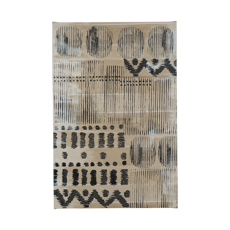 Laine et soie I par Tom Reeves, H 60 po x l 40 po x P 3 po