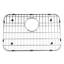 Grille d’évier de cuisine en acier inoxydable uni