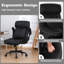 Fauteuil de direction ergonomique en similicuir avec repose-tête Glorice-930578096
