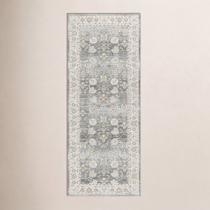 Delyse Oriental Indoor Rug, Runner 2'7" x 10'