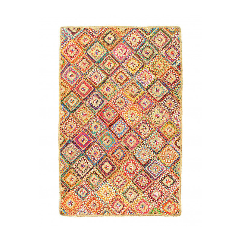 Derwyn Hand Knotted Wool Area Rug