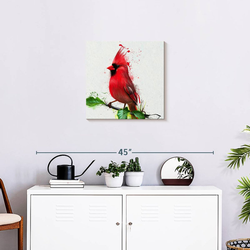 Crowle Cardinal, 20" H x 20" W