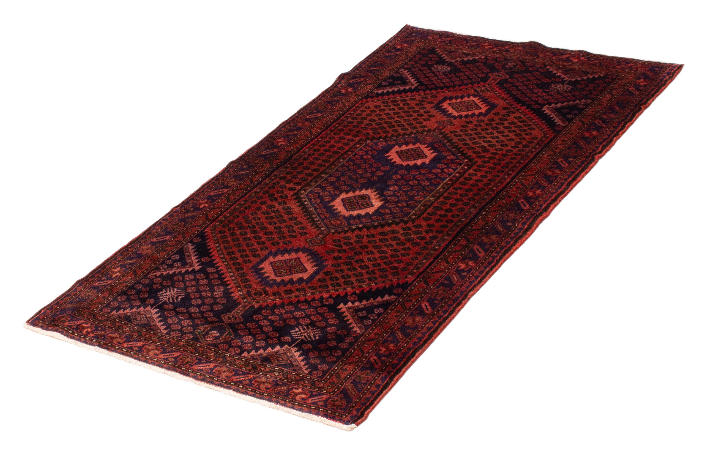 Isabelline Jessamarie Red Rug 3'7