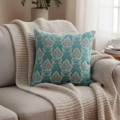 Thersa Floral Throw Pillow