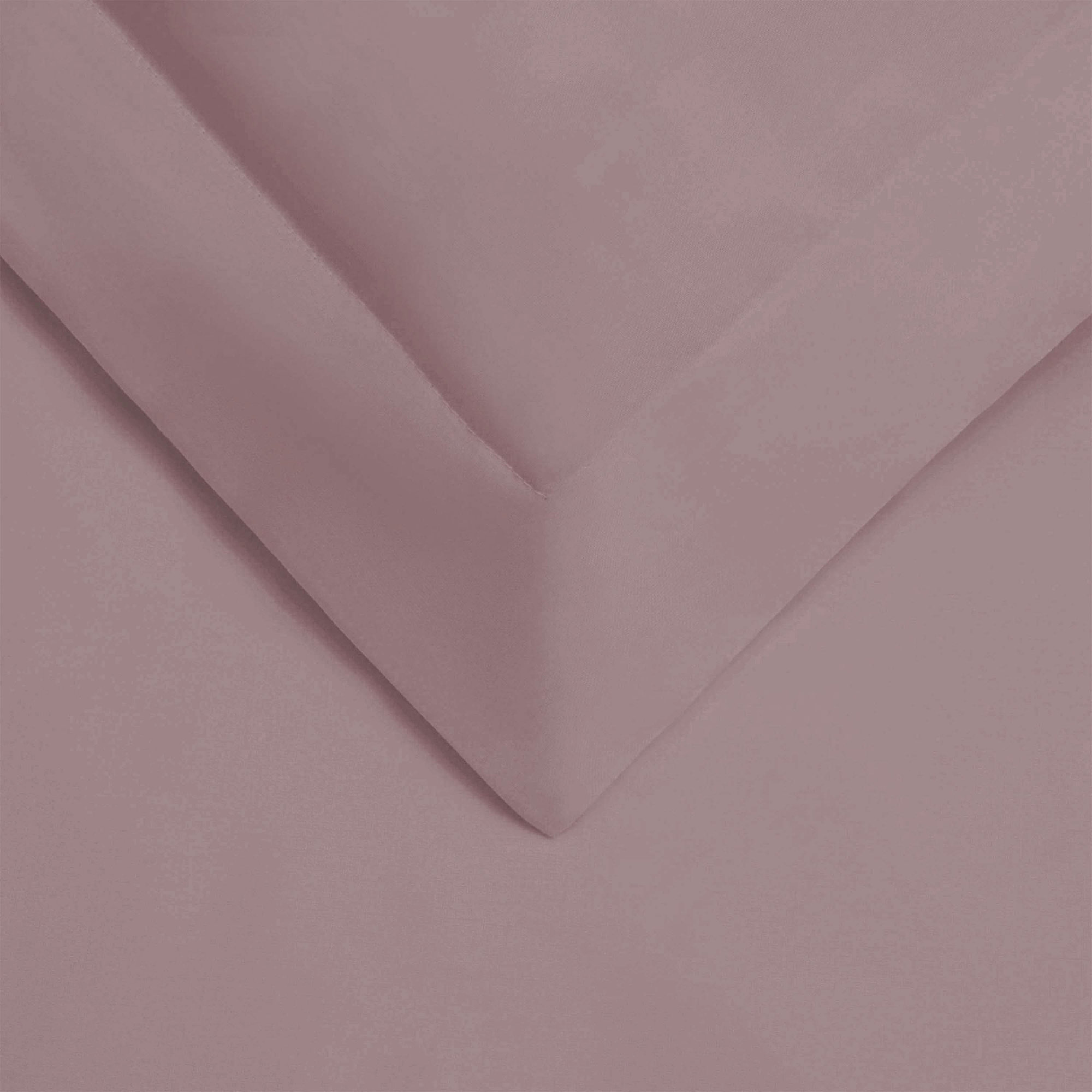 Edmont Certified Egyptian Cotton 530 Thread Count Solid Duvet Cover Set with Pillow Shams, Lavender, King / California King