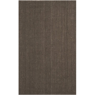 Auckland Handwoven Flatweave Jute/Sisal Brown Area Rug