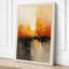 City at Dusk Modern - Wrapped Canvas-475917049-475917050