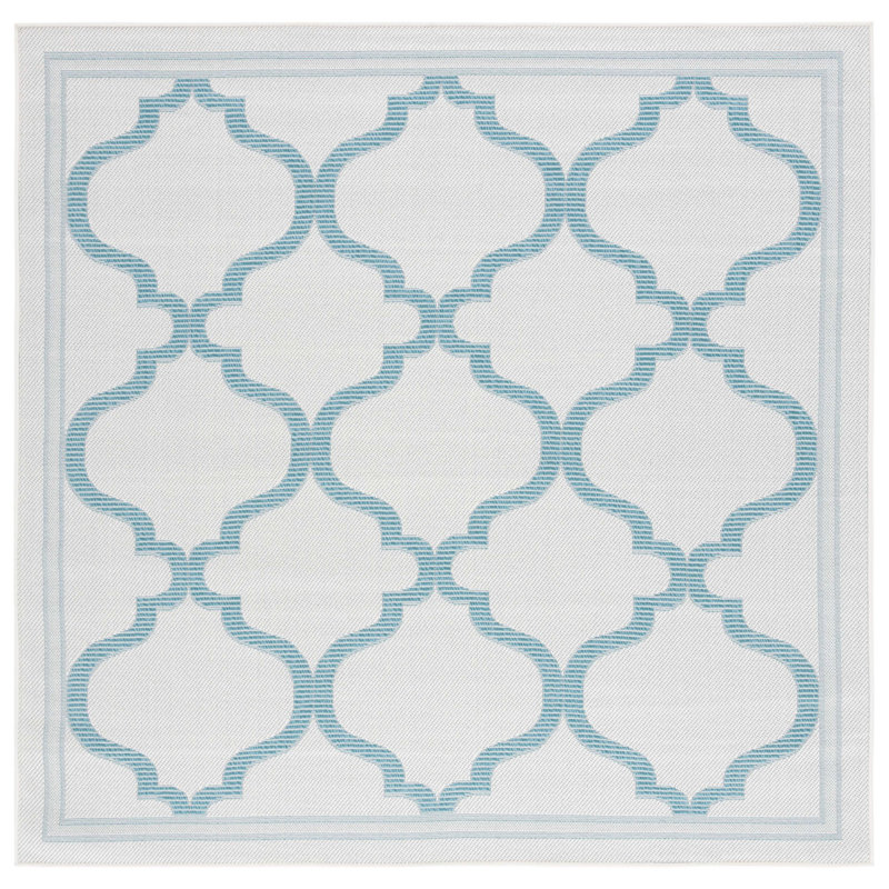 Bermuda Performance Machine Washable Geometric Indoor/Outdoor Area Rug, Square 6'7"