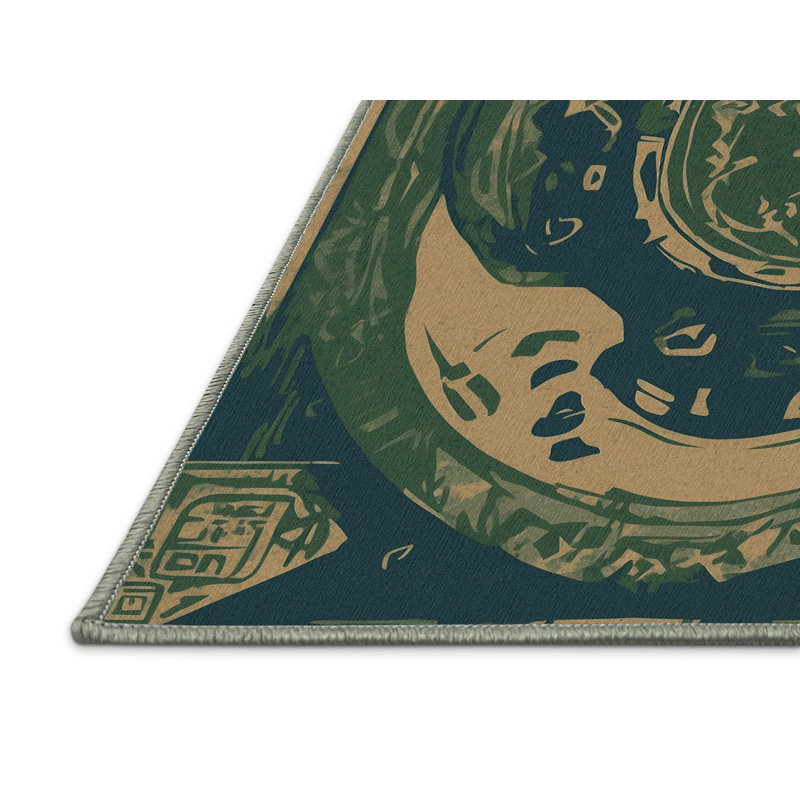 Eternal Hero Rug, Rectangle 4' x 6'