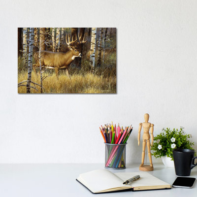 " Whitetail Buck II " by Cynthie Fisher Painting Print