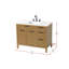 Meuble-lavabo simple 42 po en teck miel-1311895532-1311895535