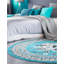 Tapis oriental turquoise Eesi-19499780