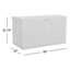Suncast 200 Gallon Water Resistant Deck Box in Stoney-119602751