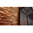 MB-008 – Teak Pyramid 3D Wall Panel