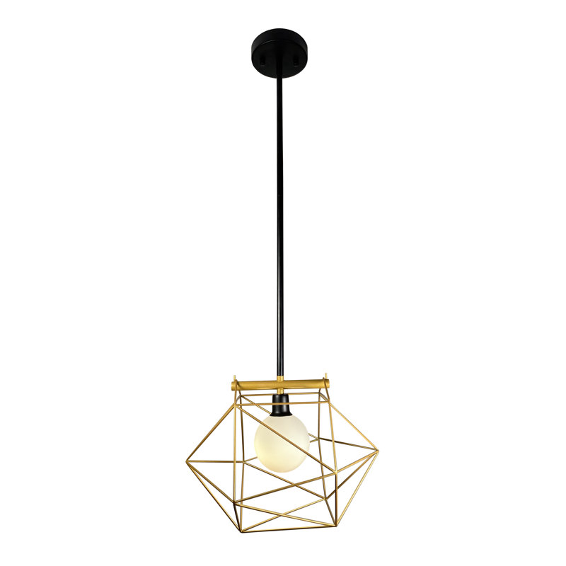 Luminaire suspendu géométrique 1 lumière Yumil