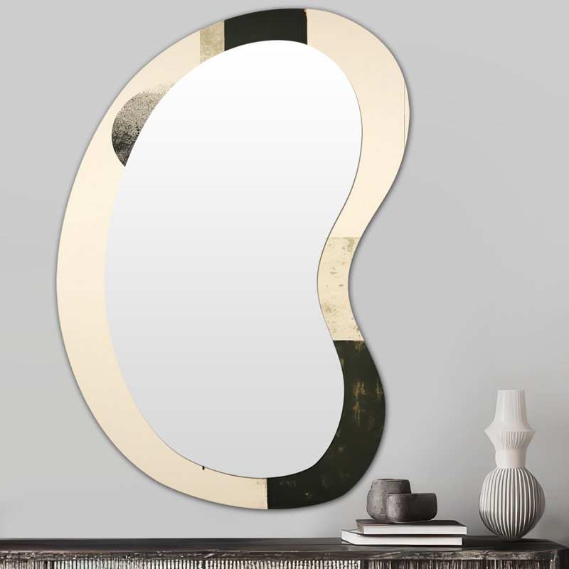 Miroir mural rétro rétro, 31 po x 22 po