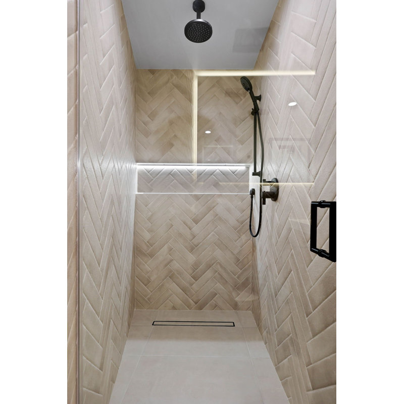 Brickell Taupe 3x12 Matte Ceramic Wall tile, Taupe