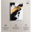 «Gleaming Strikes Canvas Gold Leaf», art mural par Art Remedy-107455716-107455743