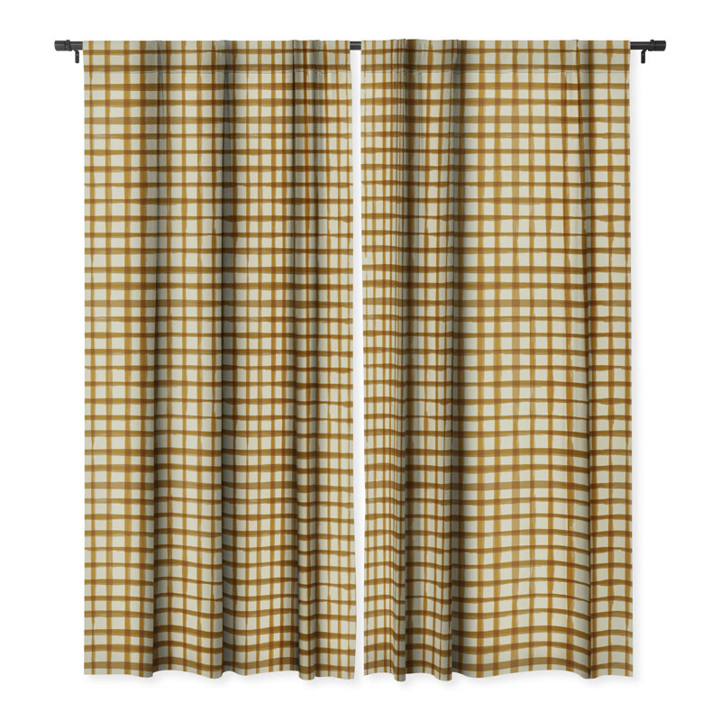 Avenie Cottage Garden Ix 1pc Blackout Window Curtain Panel, 50" W x 96" L