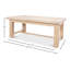Table de salle à manger extensible Bauhaus