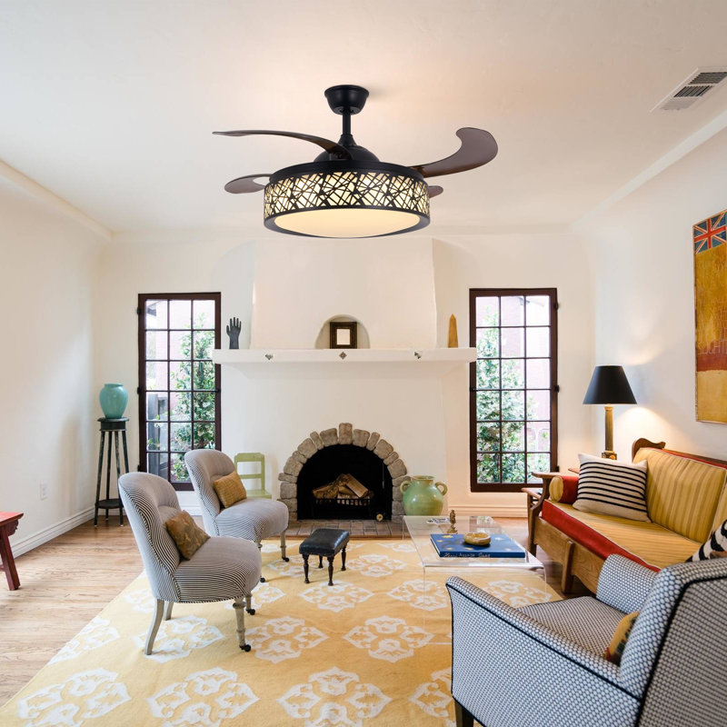 Otisville 42'' Ceiling Fan with LED Lights