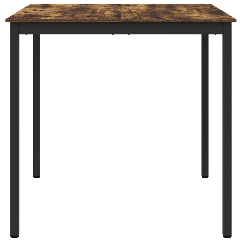 Standing Bar Table Engineered Wood, 105cmH x 110cmL x 110cmW, Walnut
