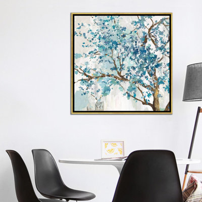 " Indigo Oak " Watercolor Painting