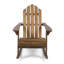 Chaise berçante Adirondack pour patios et jardins