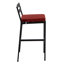 Tabouret de bar Chelsea Patio avec structure en aluminium thermolaqué et coussin amovible-105653554