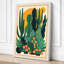 Desert Landscape Botanical - Wrapped Canvas-253063557-253063558