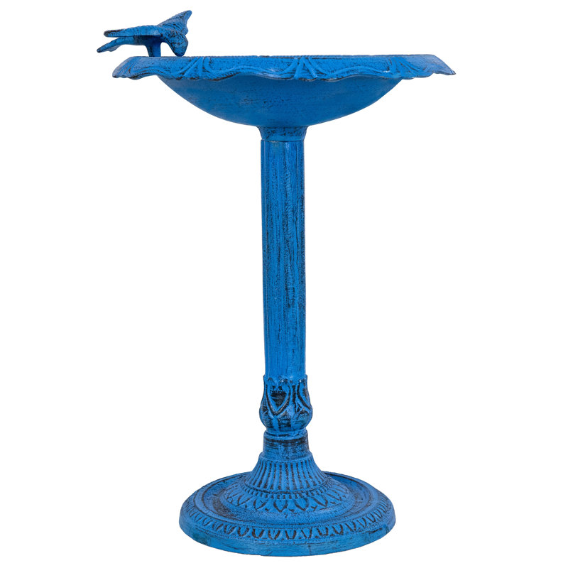 Baignoire pour jardin autoportante en aluminium, Bleu
