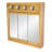 Bathroom Medicine Cabinet, Wall Mounted, Mirror-1419857534-1419857528