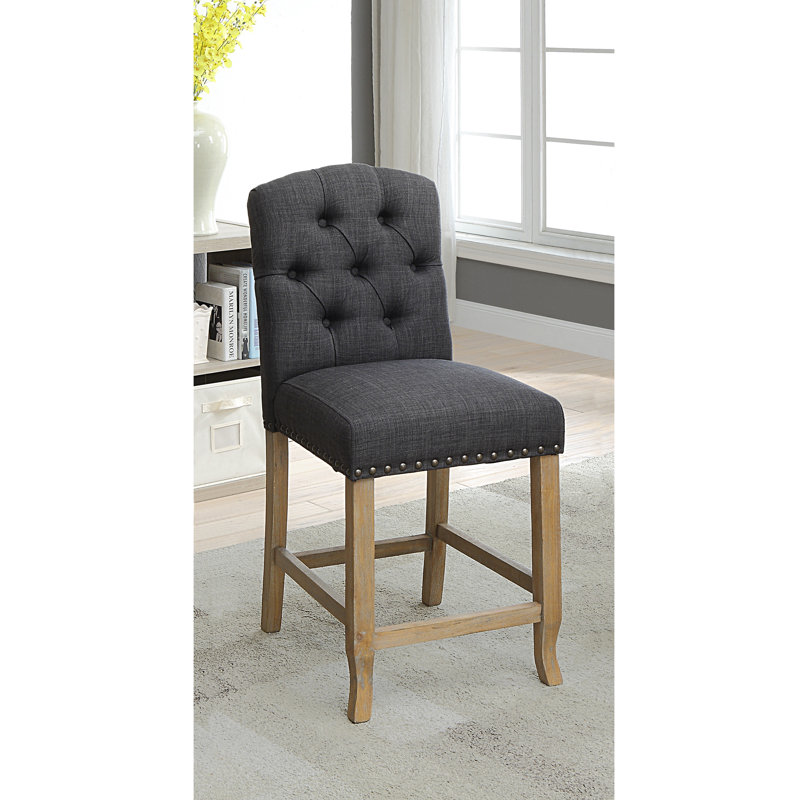 Tabouret Lyon, Gris, Petit tabouret (siège d'une hauteur de 20 po)