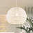 Amiliah 1 - Light Beige Dome Pendant
