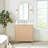 30'' Brown Modern Free-Standing Single Bathroom Vanity Set