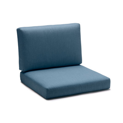 Quick Dry Outdoor Chaise Lounge Cushion, 26" W X 82" L X 2.5" H, Sunbrella Cast Shale by METADRI