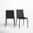 Brett 18'' H Leather Upholstered Metal Armchair-751928385-751928396