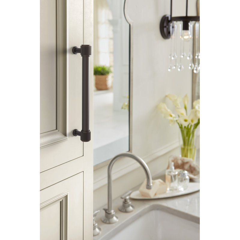Farewind Center-to-Center Cabinet Pull, Oil-Rubbed Bronze, 6 5/16"