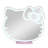 Supercute Tabletop Desk Mirror with Light and Touch Sensor Switch Tri Tone LED Lighted Makeup Mirror