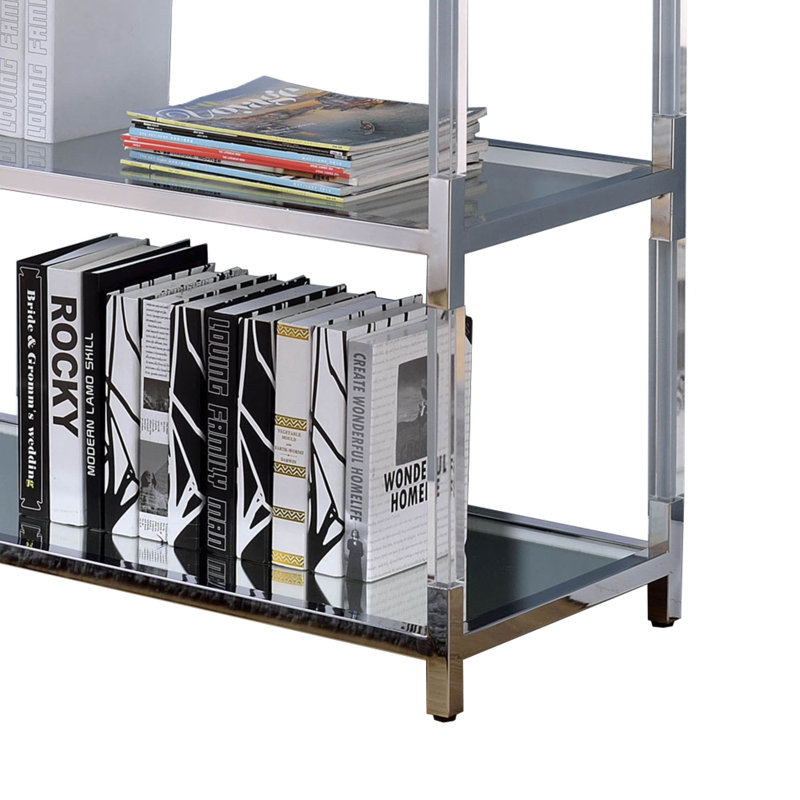 47.5'' Glass Top Console Table