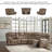 Jaydene Faux Leather Power Reclining L-Shaped Sectional-90630279