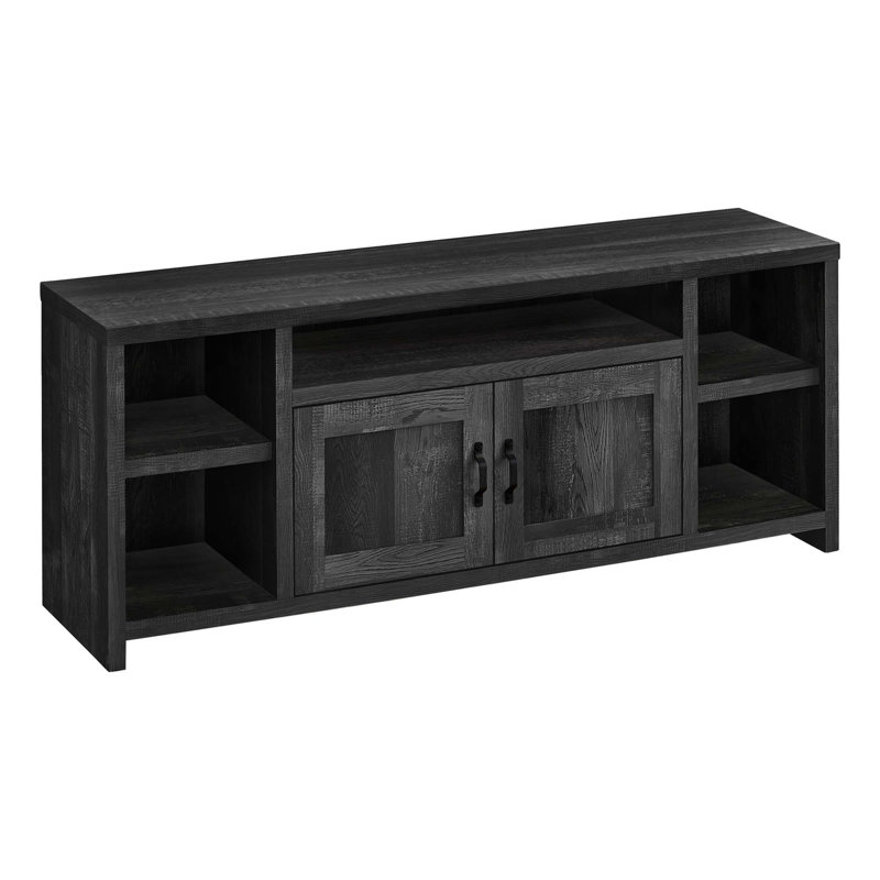 60 Inch Transitional TV Stand With Storage, Media Entertainment Center For Living Room And Bedroom, Laminate Finish