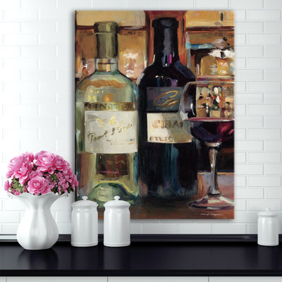 A Reflection of Wine Bottle II - reproduction d'art