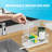 304 Sponge Holder for Kitchen Sink - Kitchen Sink Caddy with High Brush Holder & Soap Dispenser-112888110