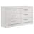 Rodrigues 6-drawer Dresser Cabinet White High Gloss-106920940