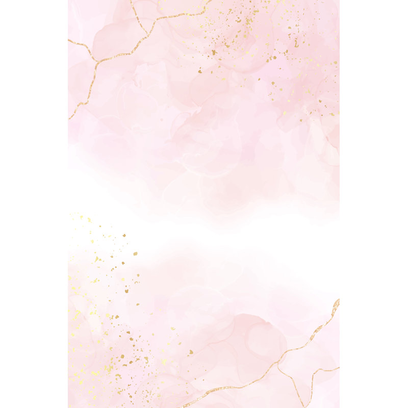 Abstrait liquide roux poussiéreux, H 18 po x l 12 po