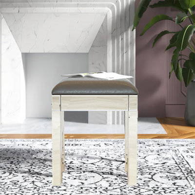 Kirran Solid Wood Accent Stool