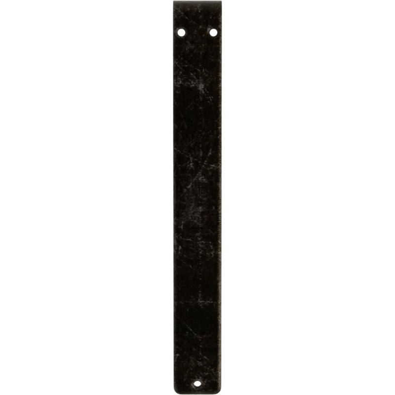 Support en fer forgé Versailles, Argenté antique chaleureux, H 10 po x l 1,5 po x P 7,5 po