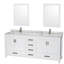 Sheffield 80" Double Bathroom Vanity Set with Mirror-1745864700-1776812514
